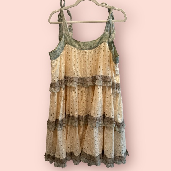 Anthropologie Forever That Girl Effie Eyelet Mini Dress - Picture 6 of 8